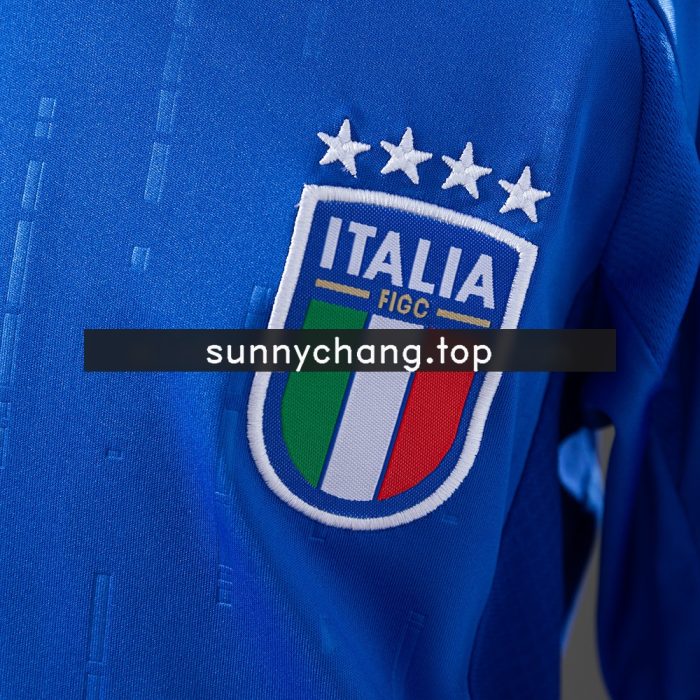 Italy 2024/25 Home Kids Kit Jersey - 图片 6