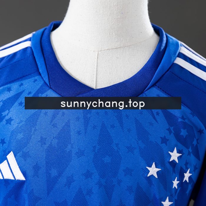 Cruzeiro 24/25 Home Kids Kit Jersey - 图片 7