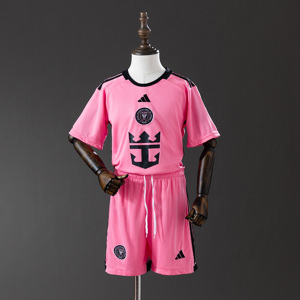 JER-10563_1 Inter Miami 24/25 Home Kids Kit Jersey - 图片 1