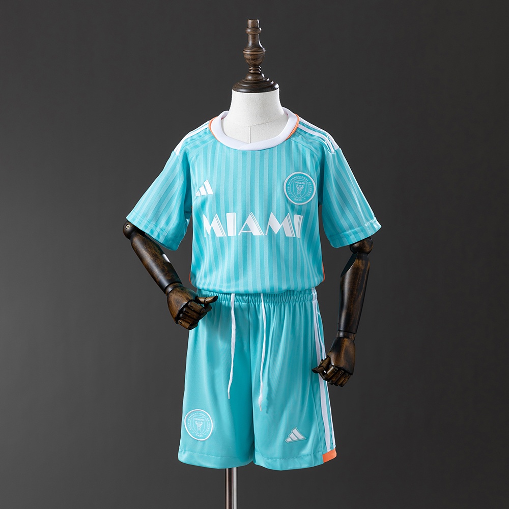 JER-10564_1 Inter Miami 24/25 Third Away Kids Kit Jersey - 图片 1