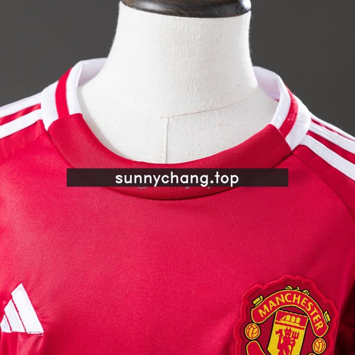 M-U 25/26 Home Kids Kit Jersey - 图片 8