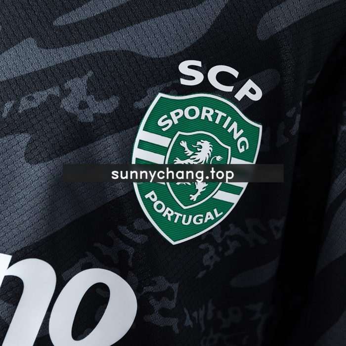 Sporting Lisbon Goalkeeper Black - 图片 6