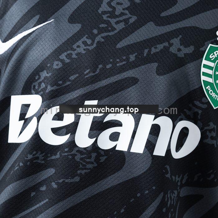 Sporting Lisbon Goalkeeper Black - 图片 7