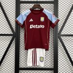 Kids Aston Villa Home 25/26