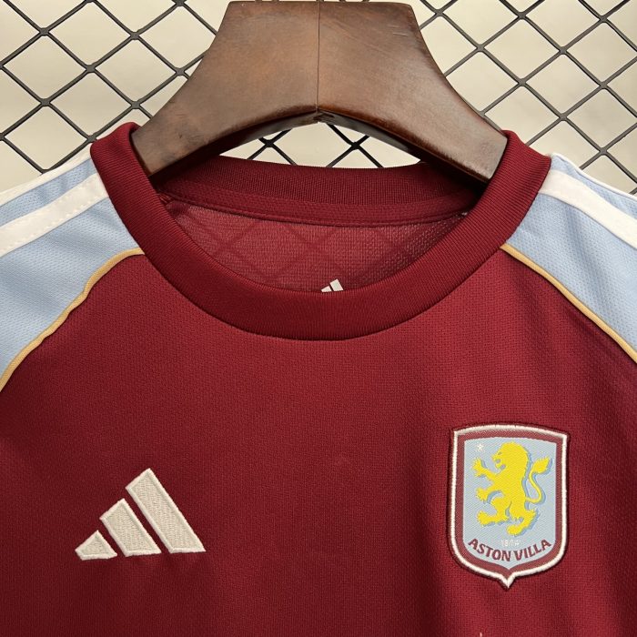 Kids Aston Villa Home 25/26 - 图片 8
