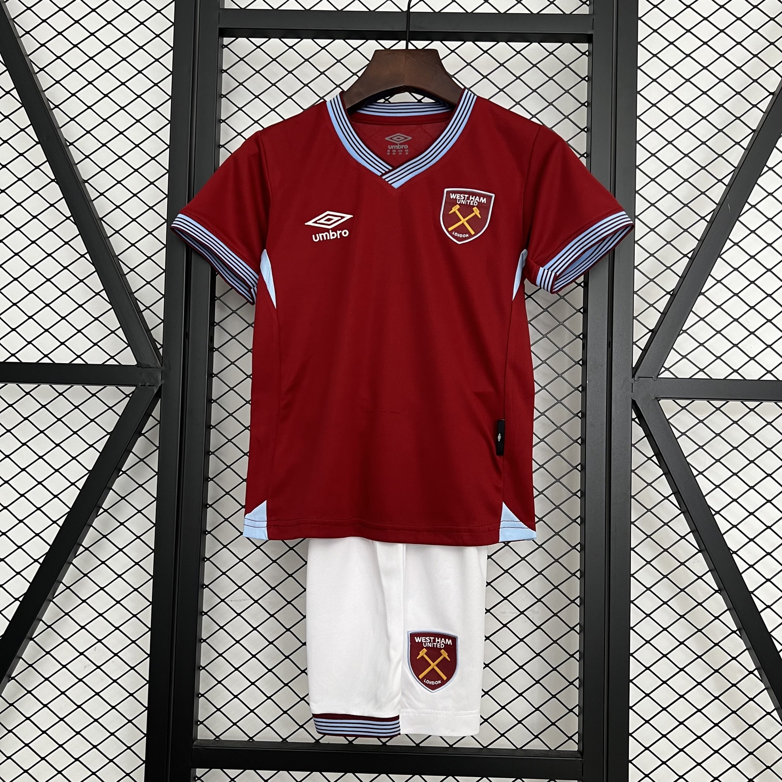 JER-10597_1 West Ham United Kids Home Jersey 25/26 - 图片 1
