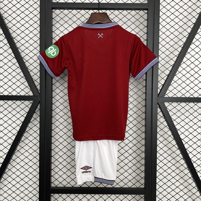 West Ham United Kids Home Jersey 25/26 - 图片 3