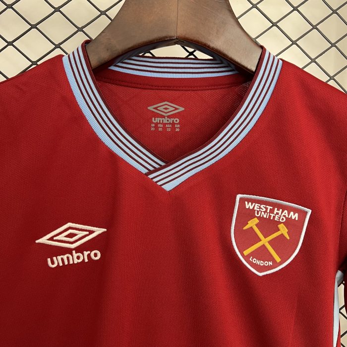 West Ham United Kids Home Jersey 25/26 - 图片 6