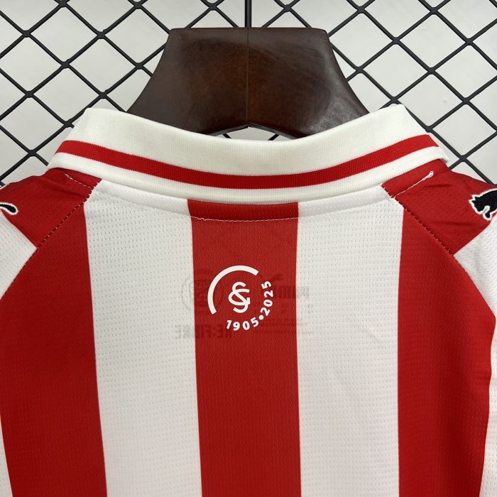 Kids Sporting Gijon Home Jersey 25/26 - 图片 5