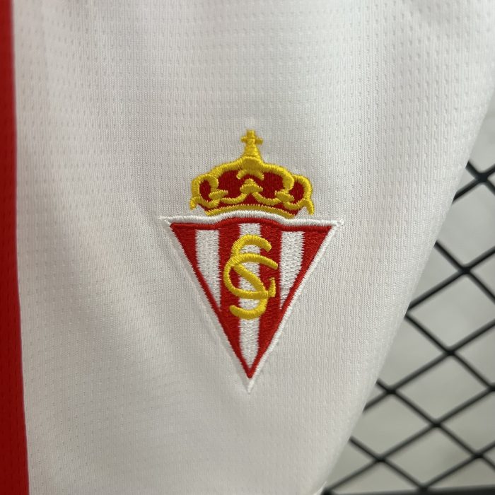 Kids Sporting Gijon Home Jersey 25/26 - 图片 7