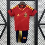 Spain 2012 Home Kids Jersey