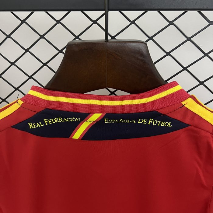 Spain 2012 Home Kids Jersey - 图片 2