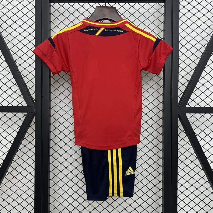Spain 2012 Home Kids Jersey - 图片 3