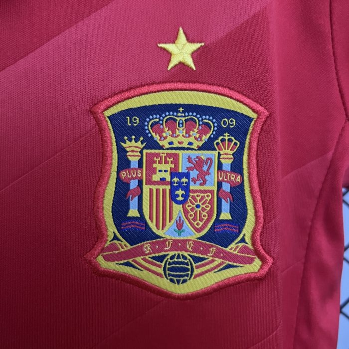 Spain 2012 Home Kids Jersey - 图片 5