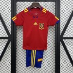 Spain 2010 Home Kids Jersey