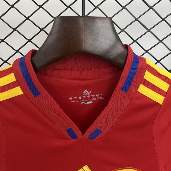 Spain 2010 Home Kids Jersey - 图片 7