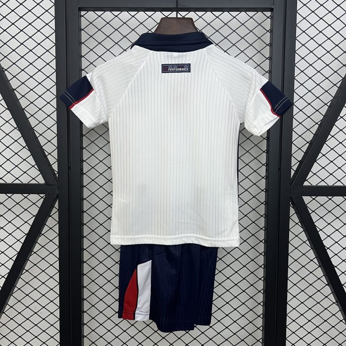 Kids England 1998 Home Jersey - 图片 3