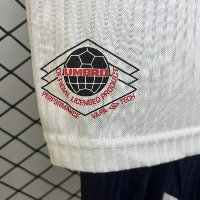 Kids England 1998 Home Jersey - 图片 5