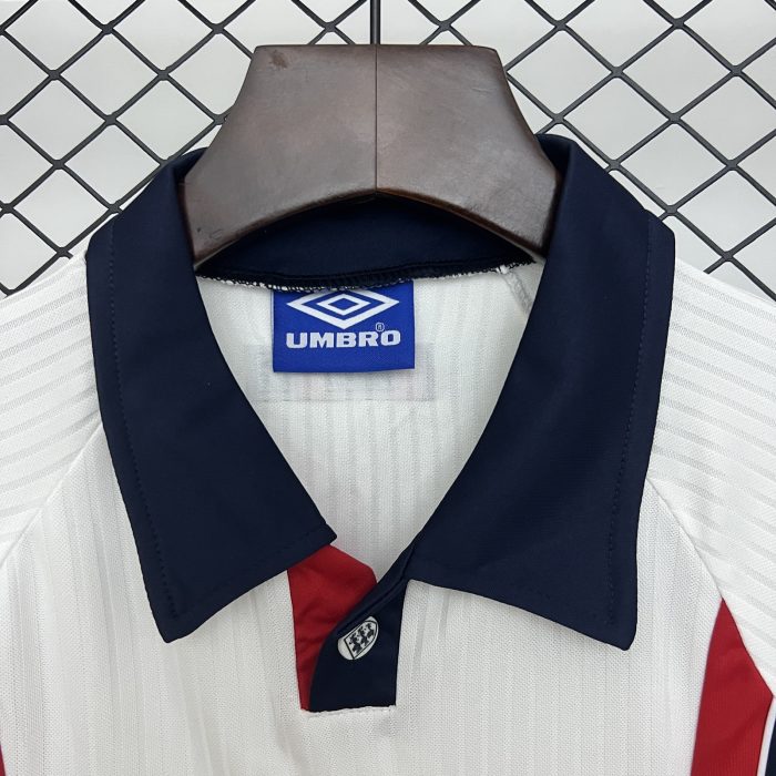 Kids England 1998 Home Jersey - 图片 8