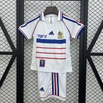 France 1998 Away Kids Jersey