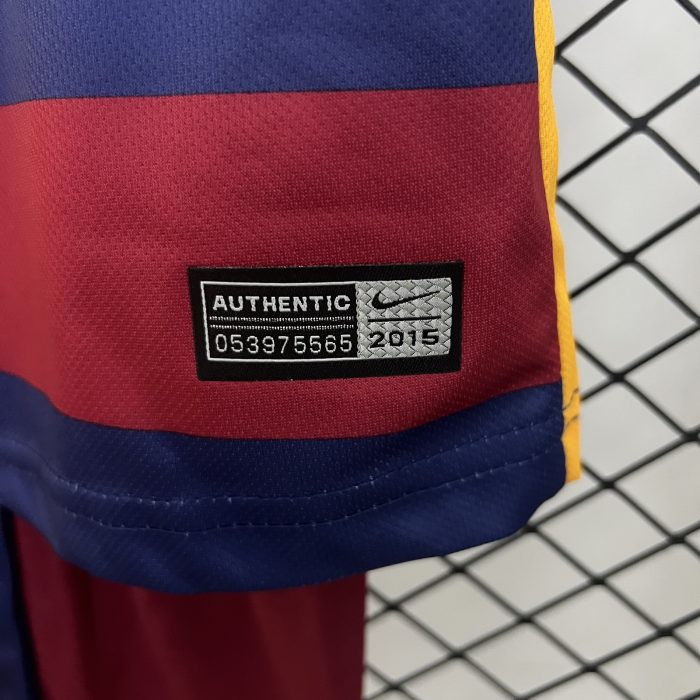 Barcelona 15-16 Home Kids Jersey - 图片 5
