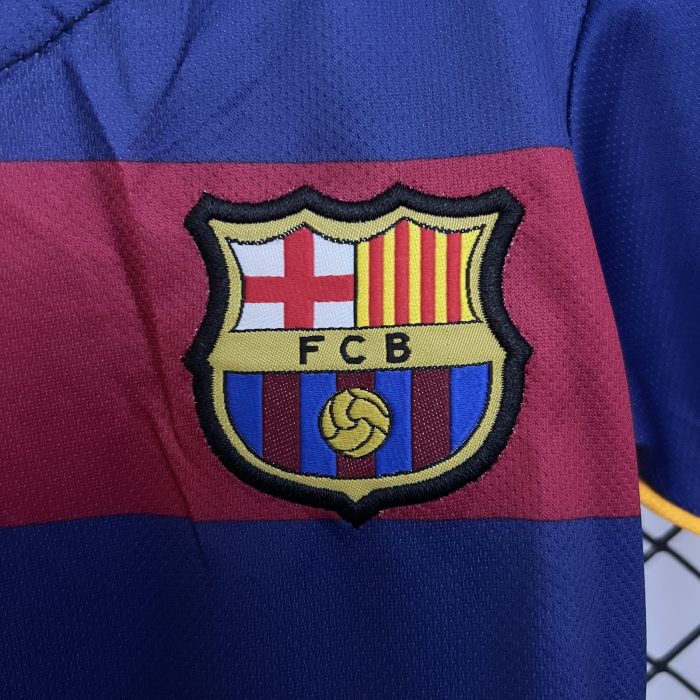 Barcelona 15-16 Home Kids Jersey - 图片 8