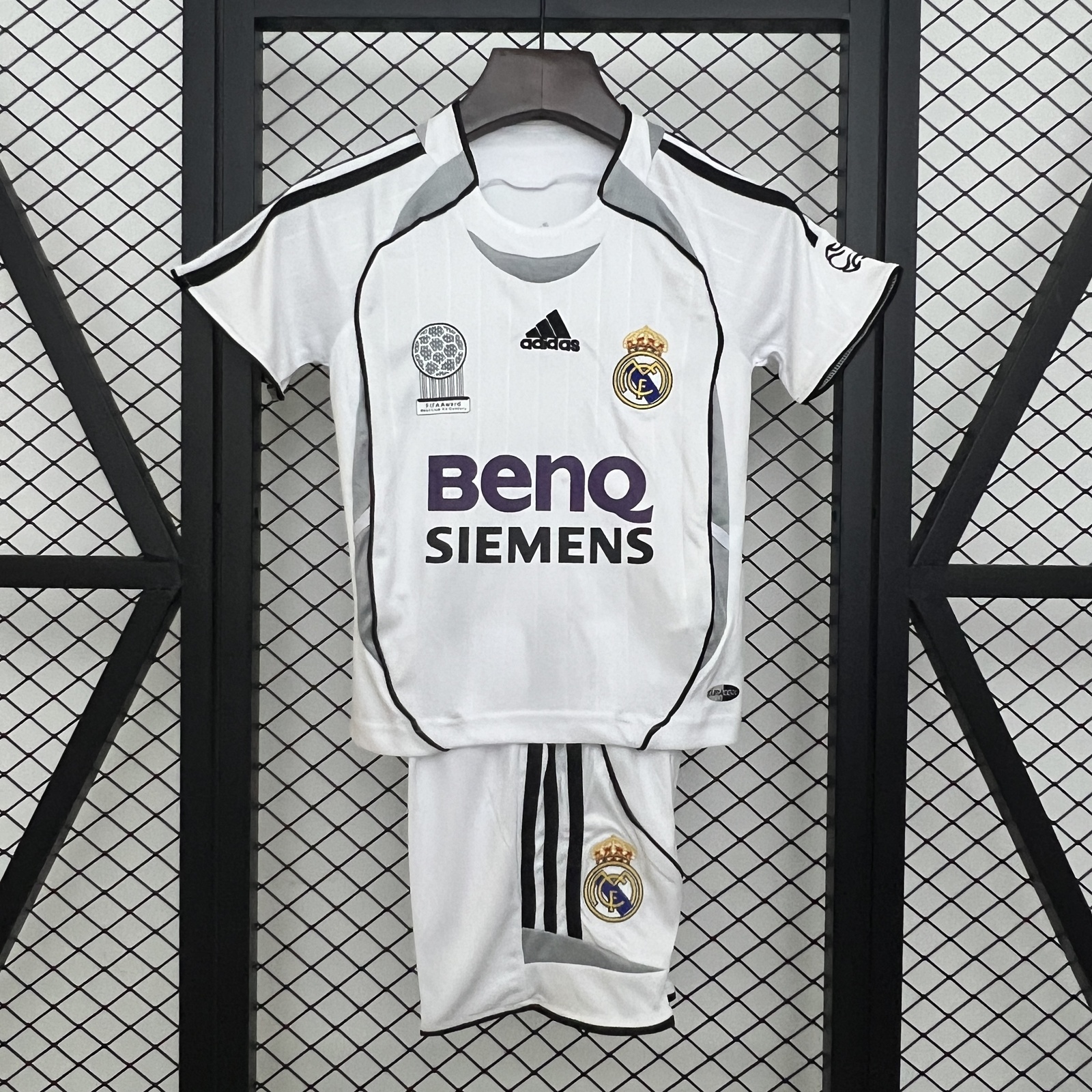 JER-10635_1 Kids Real Madrid 06/07 Home - 图片 1