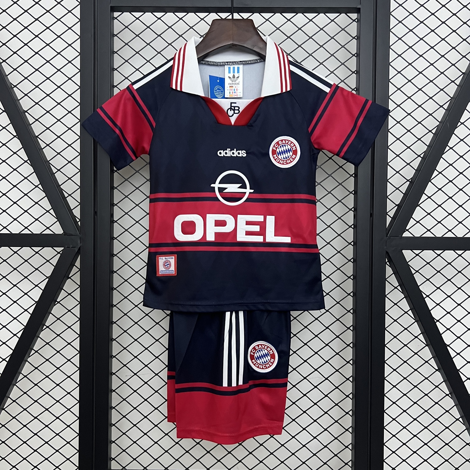 JER-10639_1 Kids Bayern Munich 97/99 Home - 图片 1