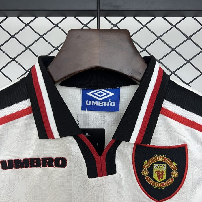 Kids Manchester United 97/98 Away - 图片 7