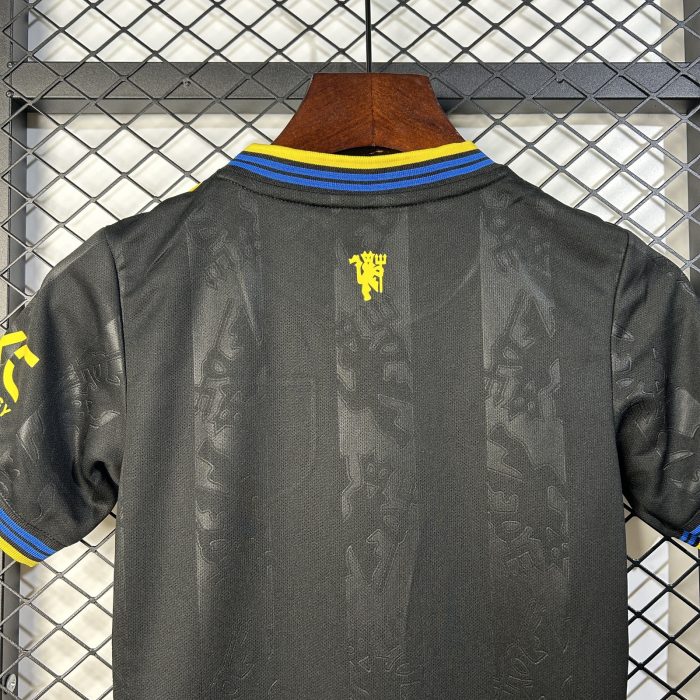 Manchester United Third Away Kids Kit 25/26 - 图片 4