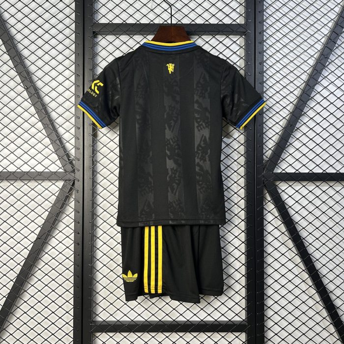 Manchester United Third Away Kids Kit 25/26 - 图片 5