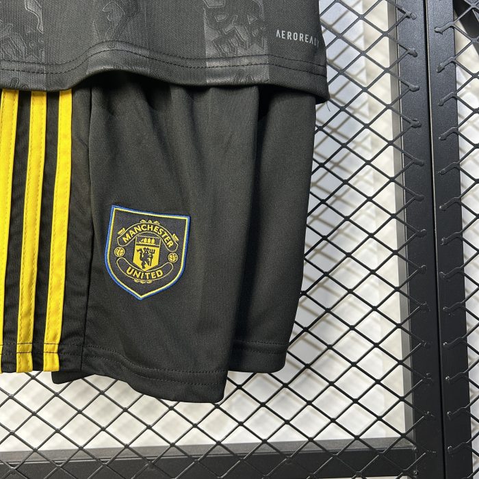 Manchester United Third Away Kids Kit 25/26 - 图片 6