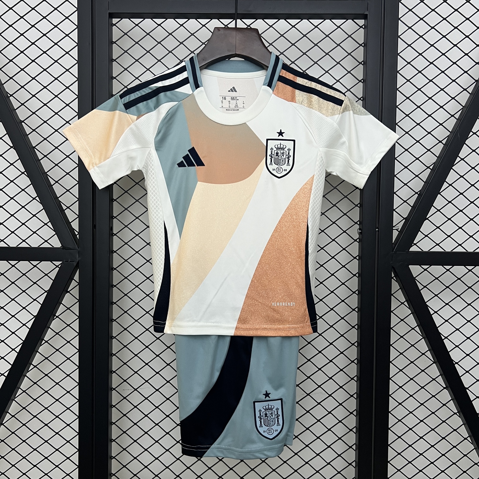 JER-10651_1 Spain Away Kids Jersey 2025 - 图片 1