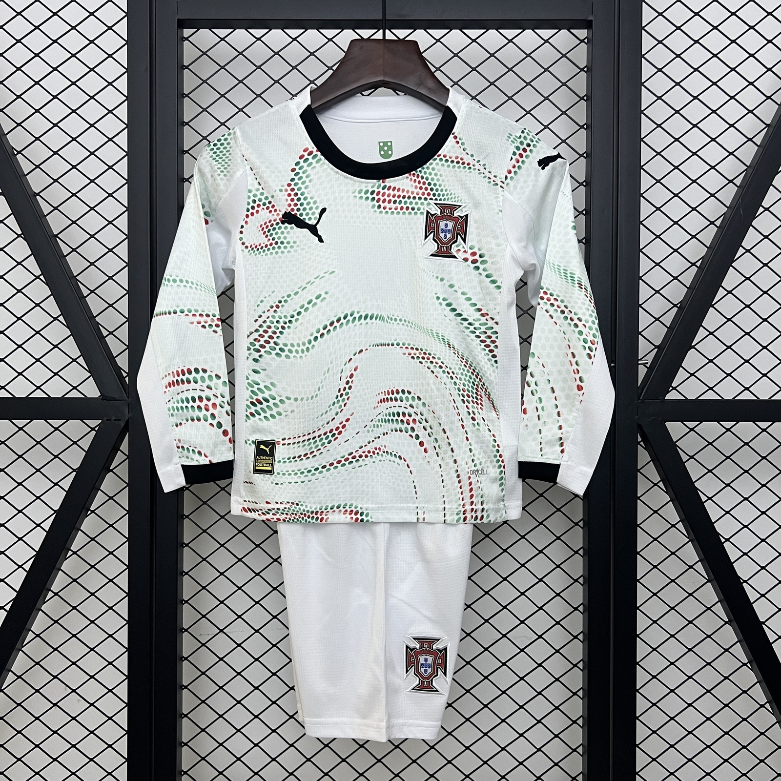 JER-10652_1 Portugal Away Kids Jersey 2025 - 图片 1