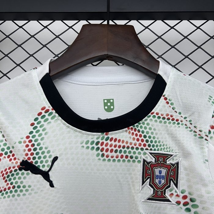 Portugal Away Kids Jersey 2025 - 图片 2