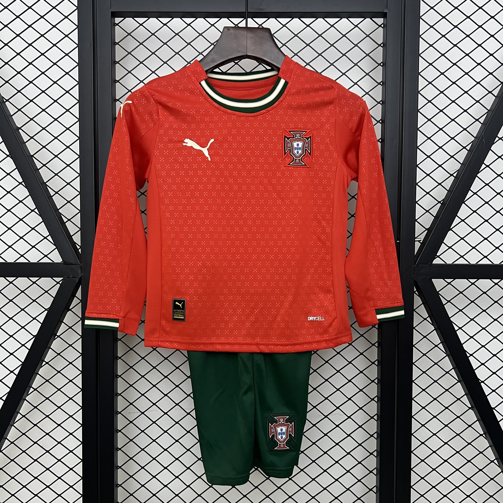 JER-10653_1 Portugal Kids Home Jersey 2025 - 图片 1