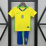 Brazil Kids Home Jersey 2025