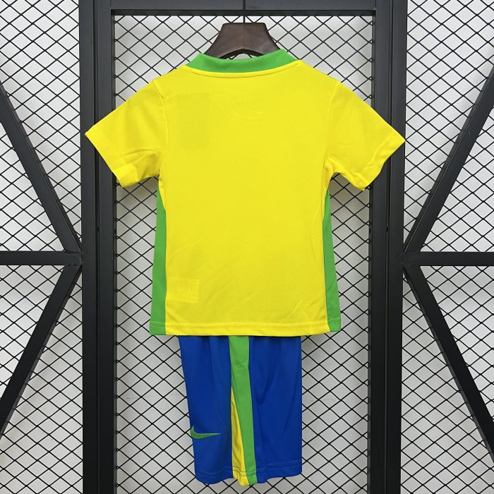 Brazil Kids Home Jersey 2025 - 图片 4