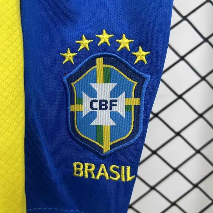 Brazil Kids Home Jersey 2025 - 图片 5