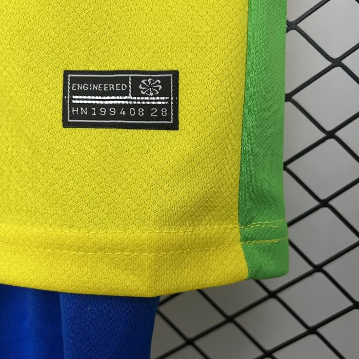 Brazil Kids Home Jersey 2025 - 图片 6