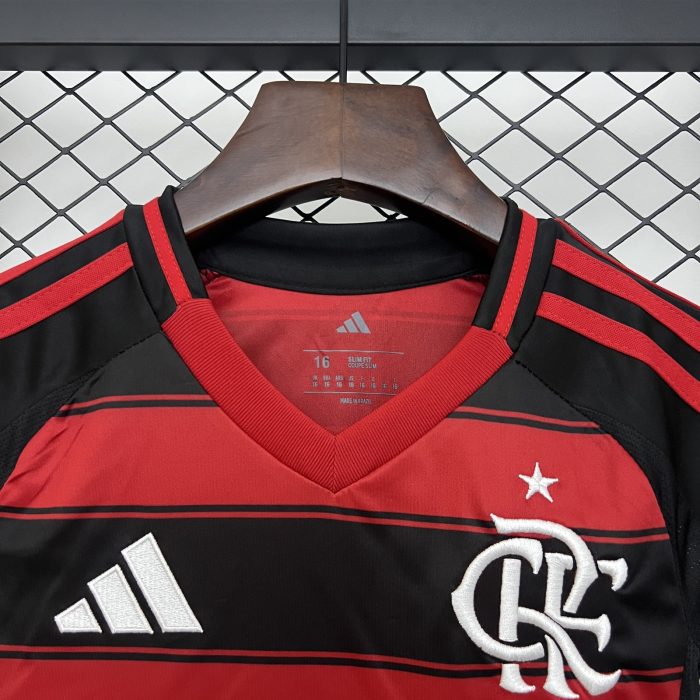 Flamengo Home Kids Jersey 25/26 - 图片 6
