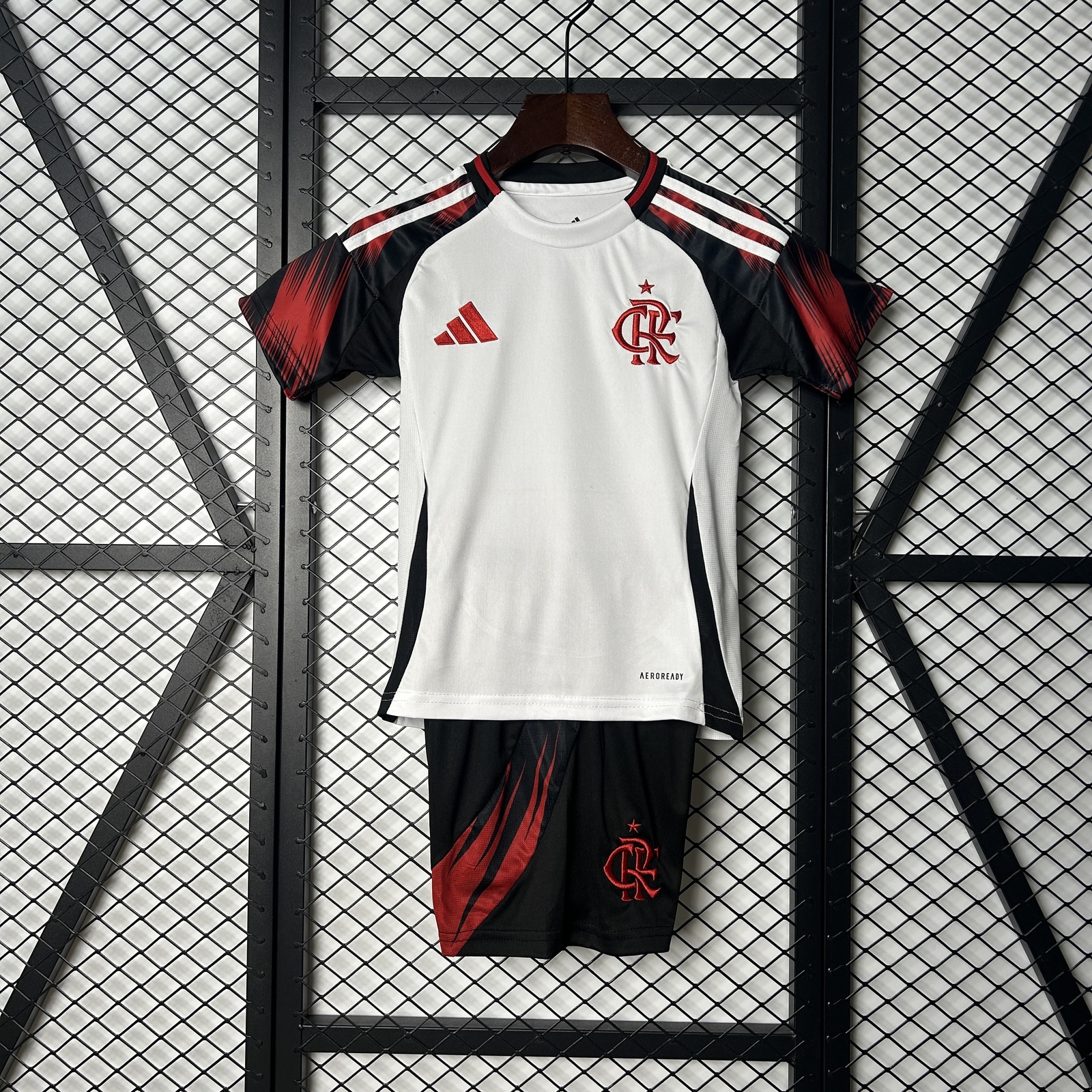 JER-10665_1 Flamengo Away Kids Jersey 25/26 - 图片 1