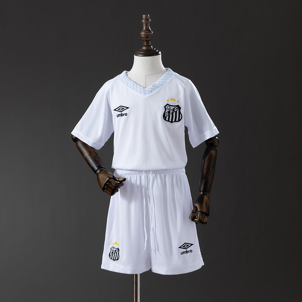 JER-10667_1 Santos Kids Home Jersey 25/26 - 图片 1