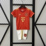 25/26 Kids Bayern Munich 125th Anniversary Jersey 16-28