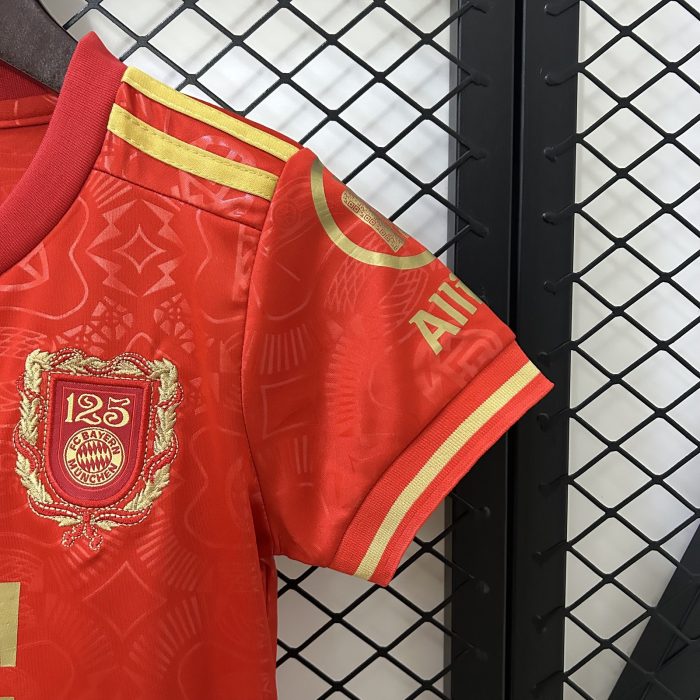 25/26 Kids Bayern Munich 125th Anniversary Jersey 16-28 - 图片 8