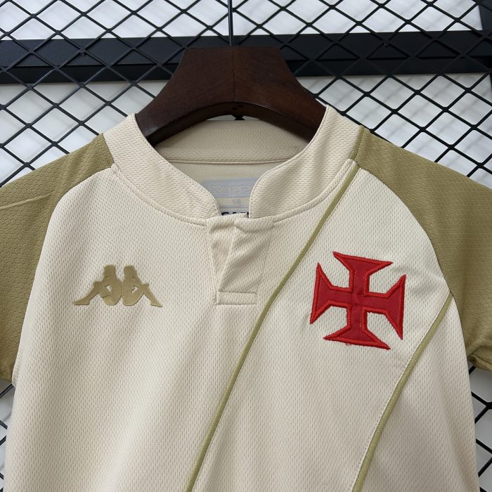 Vasco da Gama Third Away Kids Jersey 24-25 - 图片 2