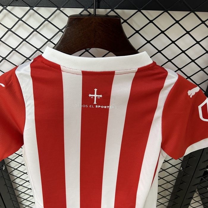 Sporting Gijon Home Jersey 24/25 Kids - 图片 3