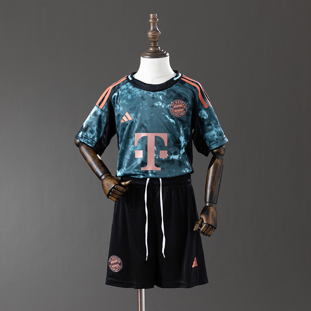 JER-10707_1 Bayern Munich Kids Away Jersey 24-25 - 图片 1