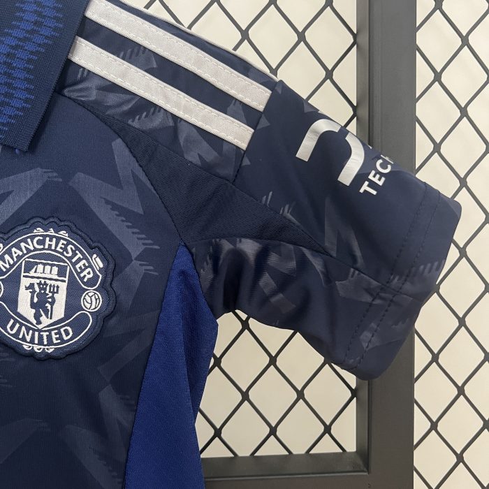 Kids Manchester United Away Jersey 24/25 - 图片 4