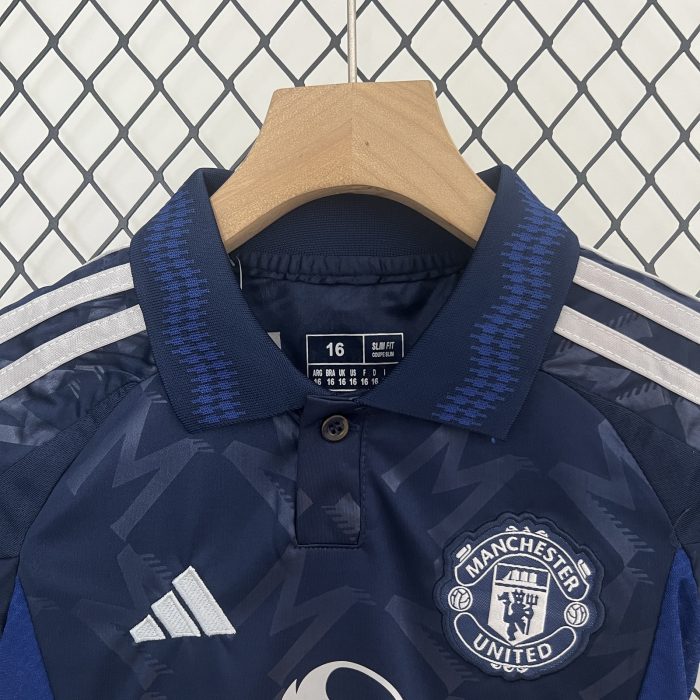 Kids Manchester United Away Jersey 24/25 - 图片 5